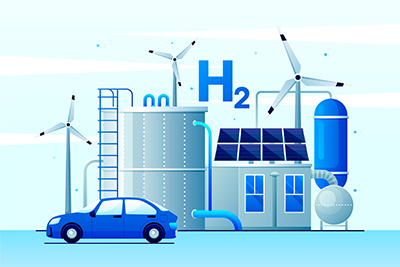 Power plant/factory hydrogen and solutions